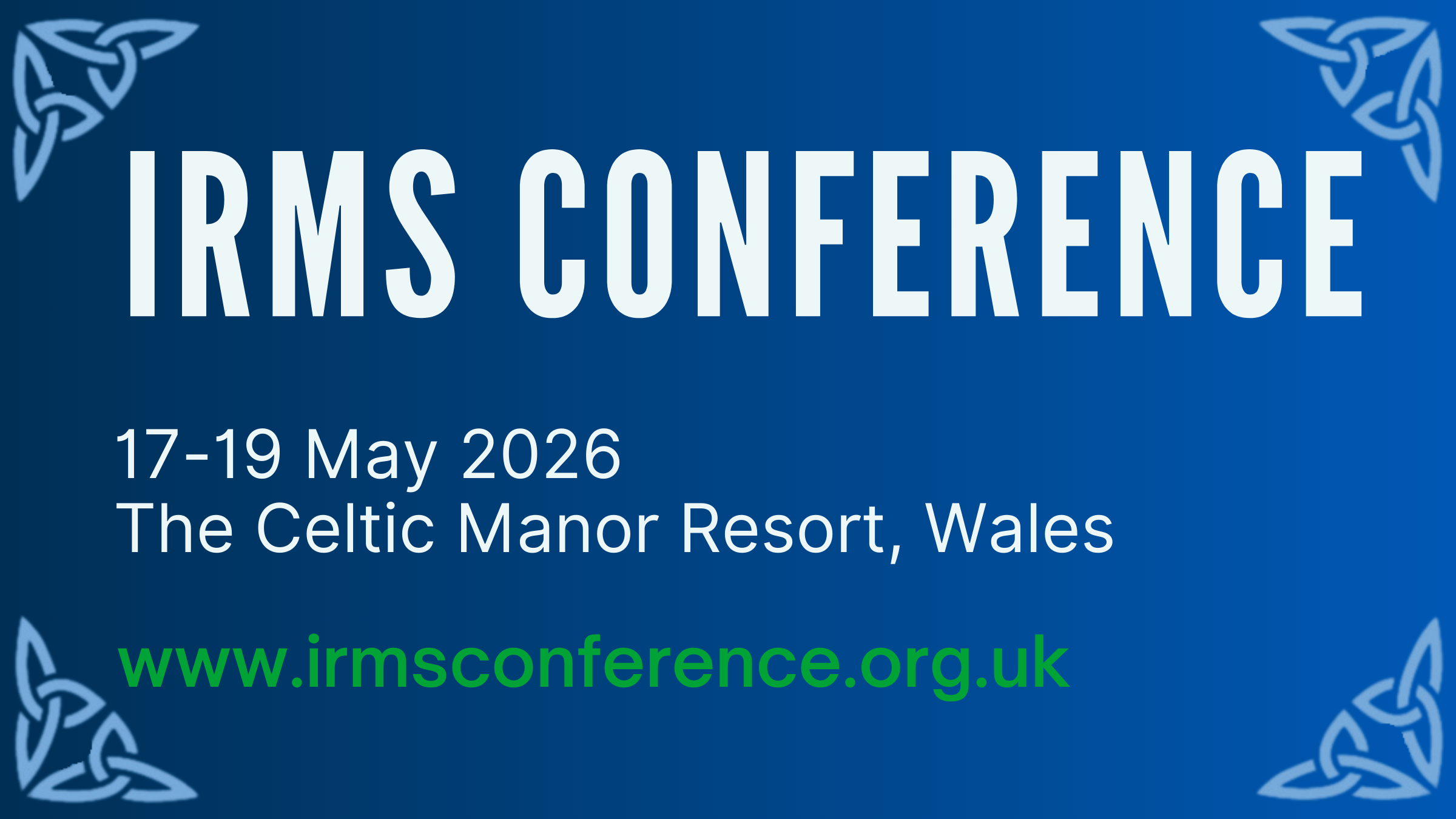 irms conference 2026